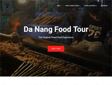 Tablet Screenshot of danangfoodtour.com